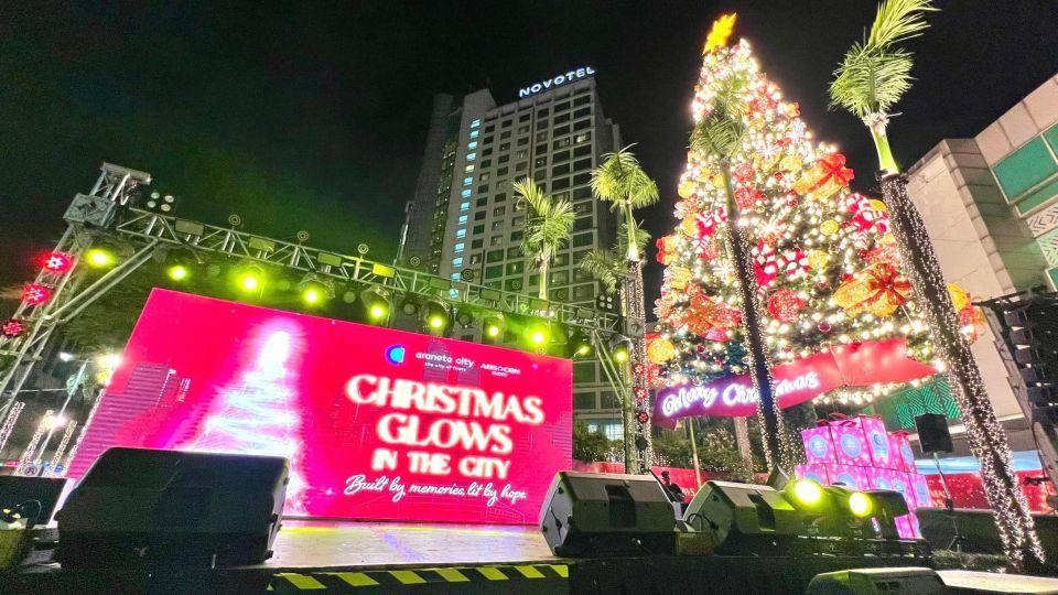 Araneta City glows with holiday cheer as iconic giant Christmas tree lights up the season